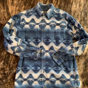 Woolrich Aztec Printed Shirt